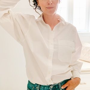 Aritzia Community Veritas Button Up Dress Shirt